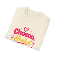 Load image into Gallery viewer, Chosen Healed Beautiful T-Shirt — Inspirational Christian Faith Tee