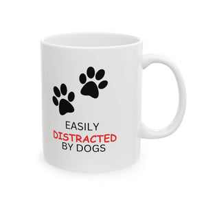 Paw Print Ceramic Mug - Perfect Gift for Dog Lovers