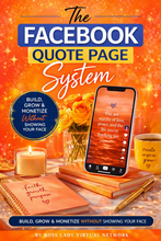 Load image into Gallery viewer, Faceless Content Cash System – Turn Posts Into Profit