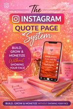 Load image into Gallery viewer, Faceless Content Cash System – Turn Posts Into Profit