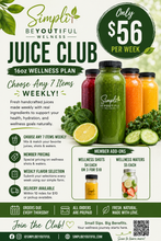 Load image into Gallery viewer, Simpli BeYoutiful Juice Club — 16oz Wellness Plan