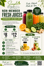 Load image into Gallery viewer, Non-Member Weekly Juice Orders