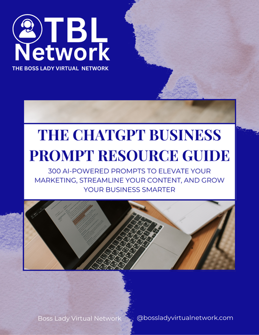 The ChatGPT Business Prompt Resource