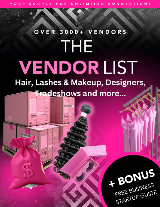 The Masters Vendor List