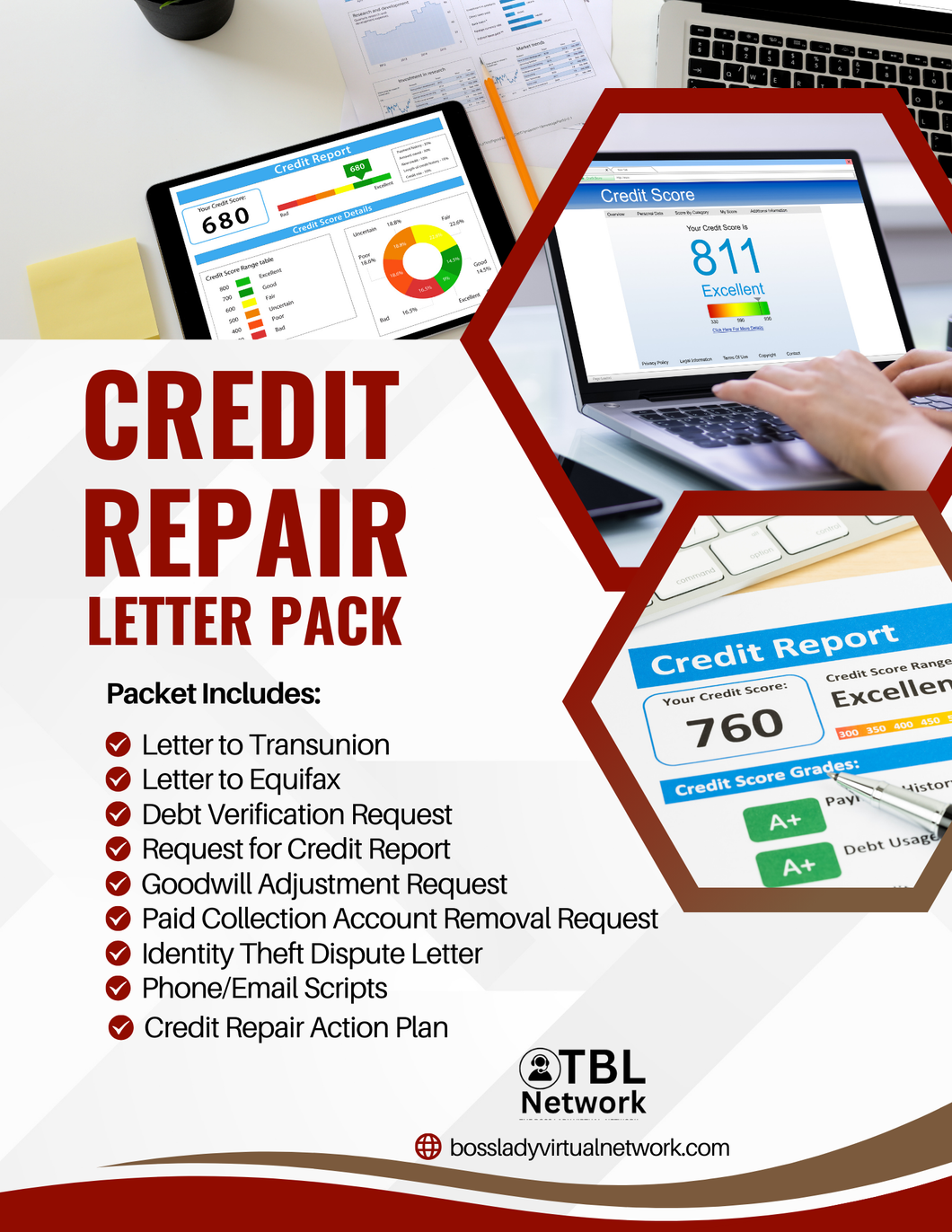 Credit Repair Letters Bundle