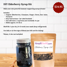 Load image into Gallery viewer, DIY Elderberry Syrup Kit
