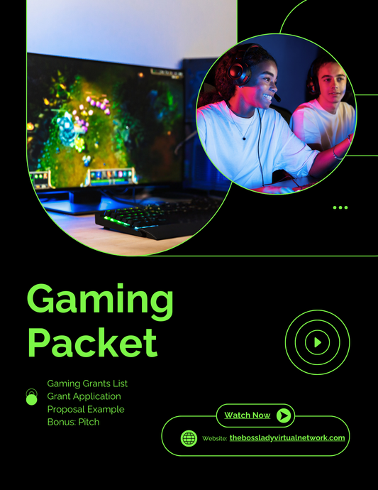 Gaming Packet (Grants, Grant Application)