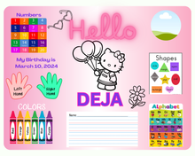 Load image into Gallery viewer, Personalized All-in-One Learning Tray for Kids