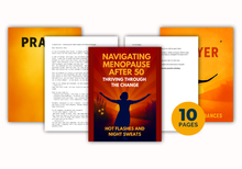 Load image into Gallery viewer, Navigating Menopause after 50:  Hot Flashes &amp; Night Sweats