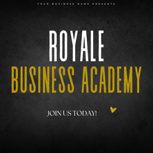 Load image into Gallery viewer, ROYAL BUSINESS ACADEMY