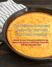 Load image into Gallery viewer, Buttery Southern Cornbread Recipe - FREE Copy