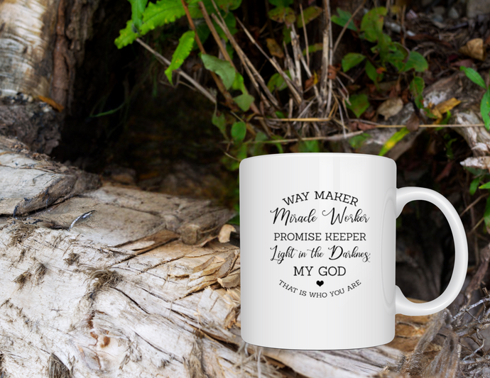 Way Maker, Miracle Worker Mug