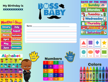 Load image into Gallery viewer, Personalized All-in-One Learning Tray for Kids