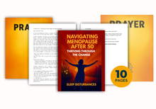 Load image into Gallery viewer, Navigating Menopause after 50: Sleep Disturbances