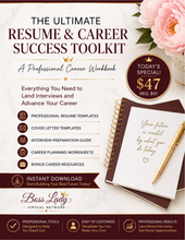 Load image into Gallery viewer, The Ultimate Resume &amp; Career Success Toolkit